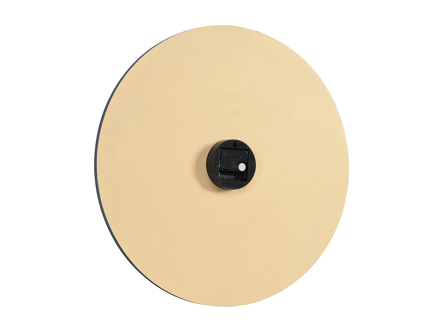 Moderne wandklok - D. 50 cm - Blauw en goudkleurig - HERTI