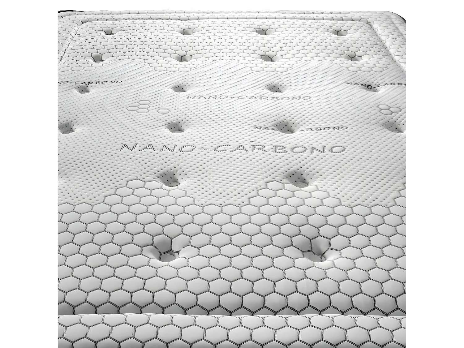 Materasso a Molle Insacchettate Mandala Gran Hotel | 30 cm | Fermezza Media/Alta 105X200 | Effetto Relax | Certificati Sanitized® e Oeko-Tex®