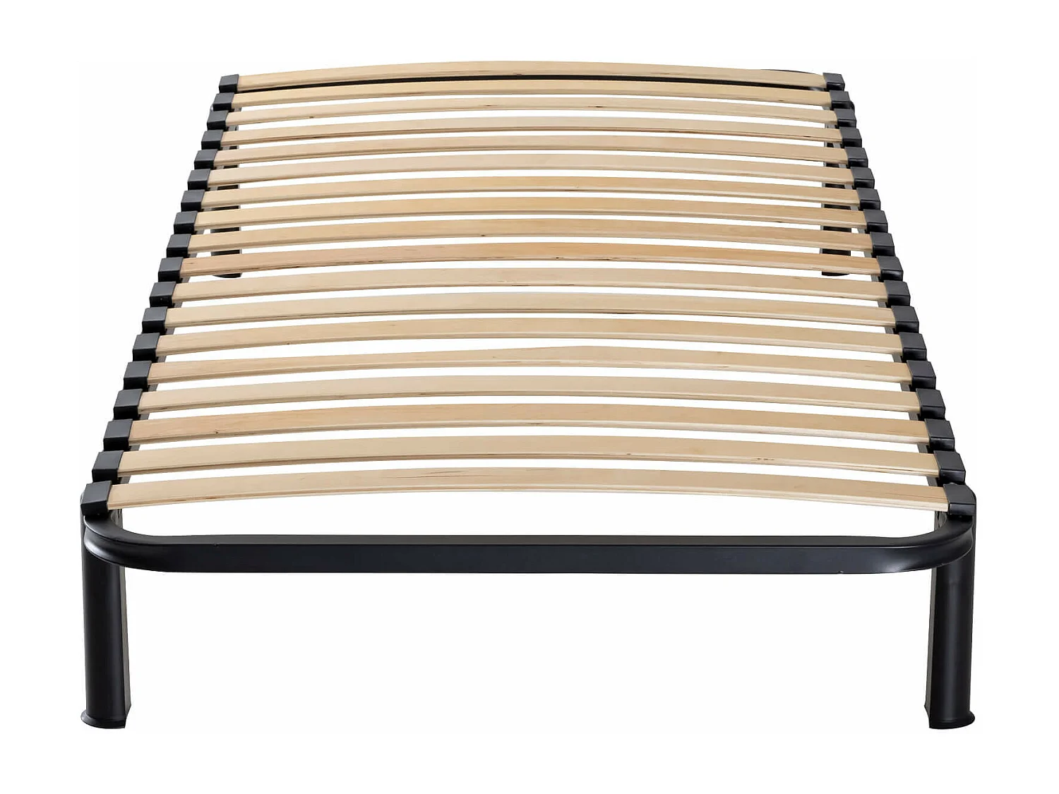 Sommier cadre à lattes métal en kit 90x190