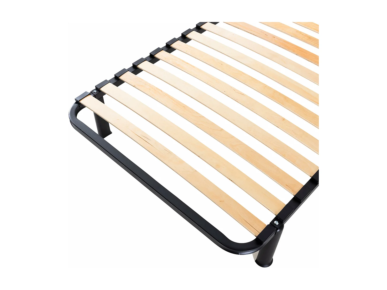 Sommier cadre à lattes métal en kit 90x190