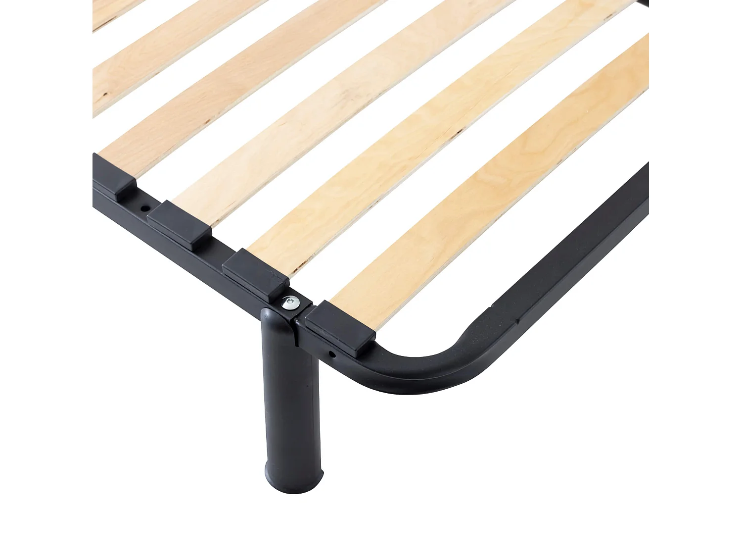 Sommier cadre à lattes métal en kit 160x200