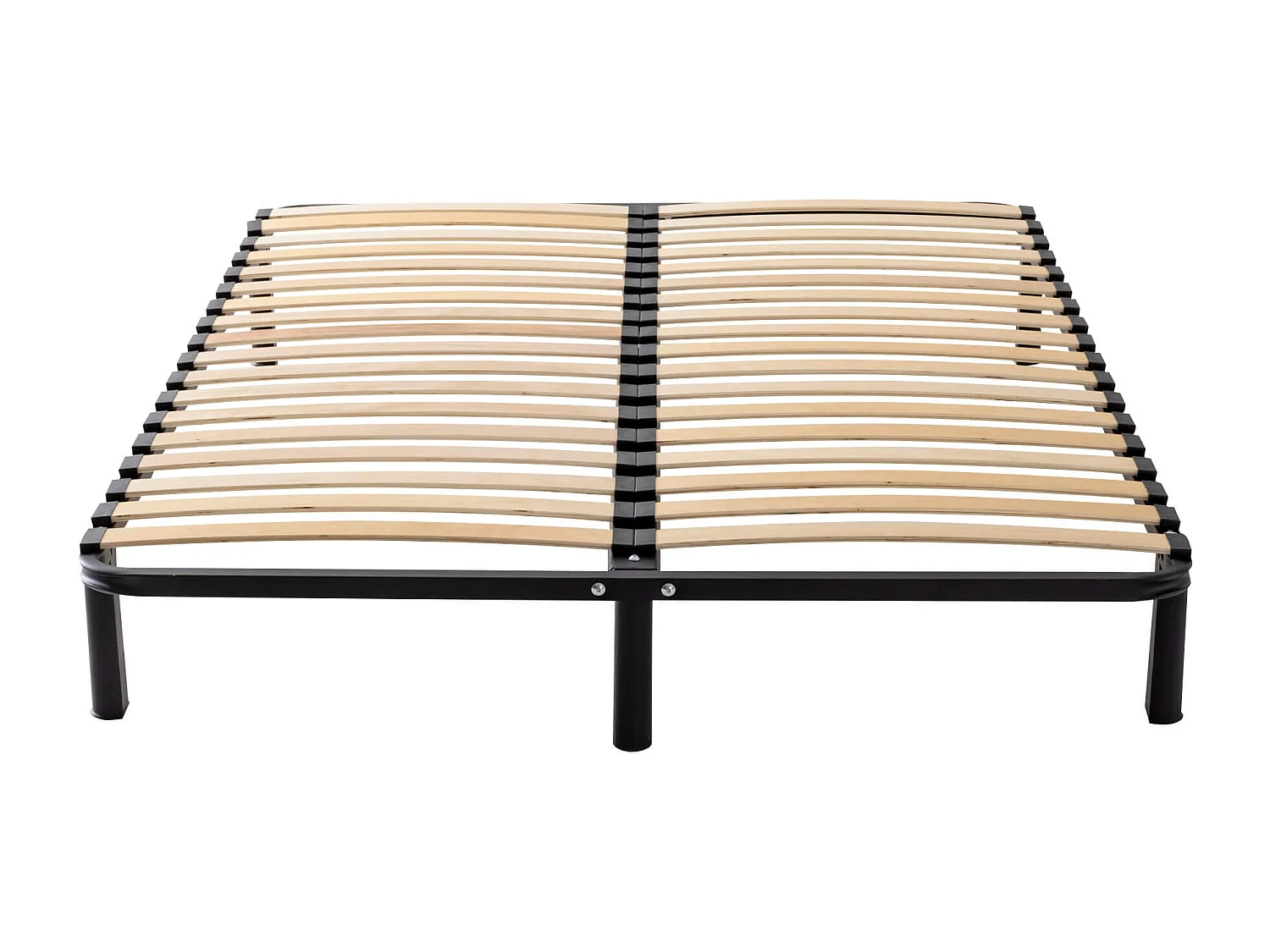 Sommier cadre à lattes métal en kit 140x190