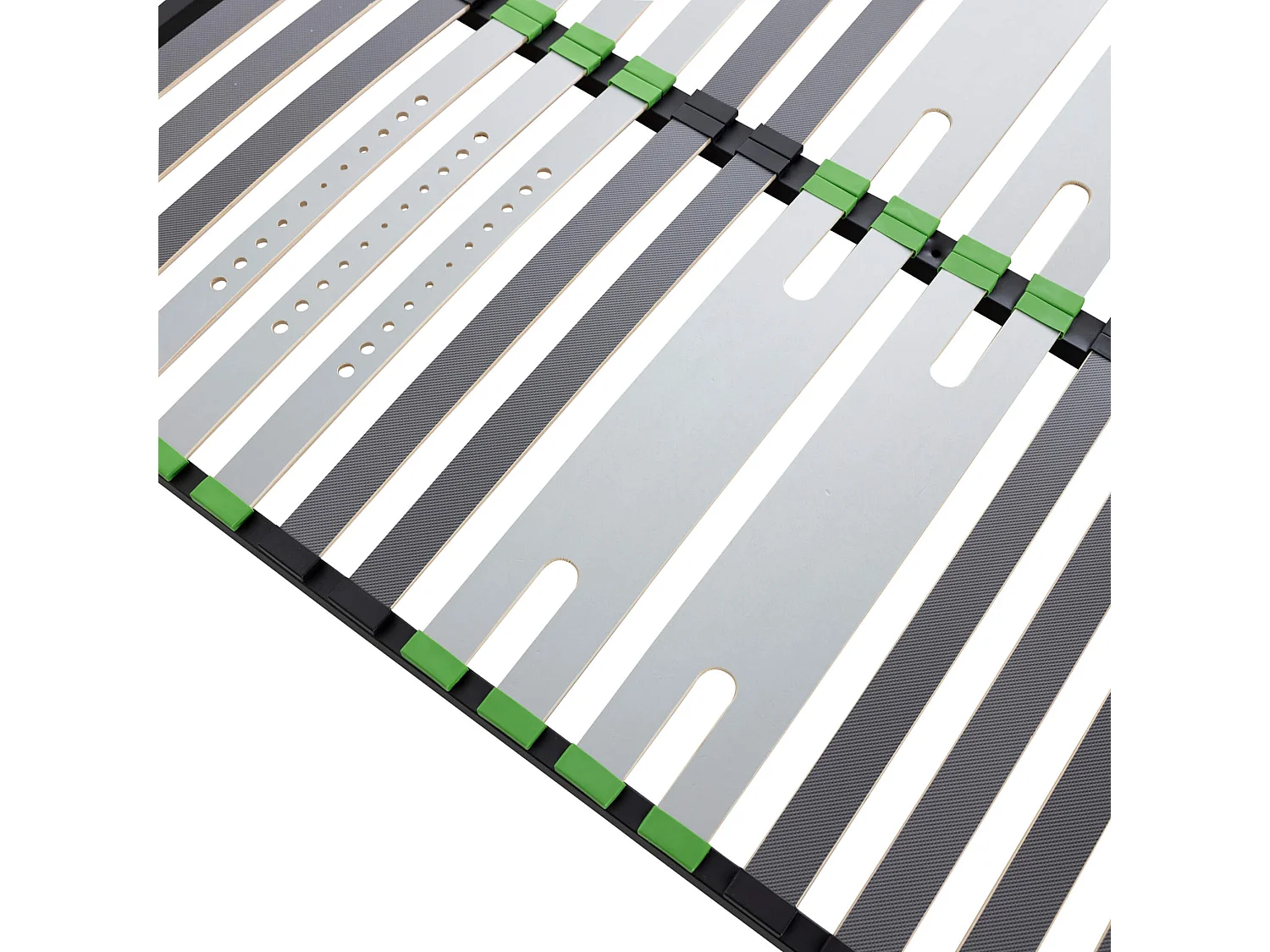 Cadre à lattes morphologique zone bassin + épaules Luxe 140x200