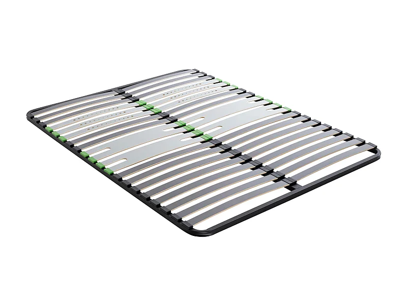 Cadre à lattes morphologique zone bassin + épaules Luxe 140x190