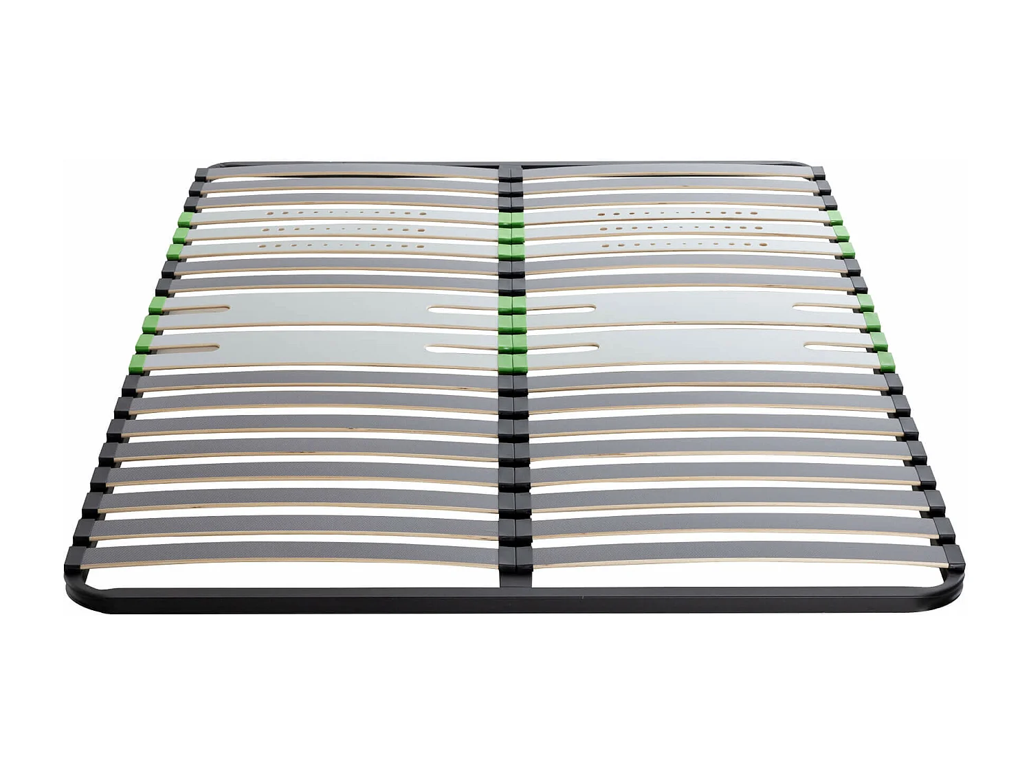 Cadre à lattes morphologique zone bassin + épaules Luxe 160x200