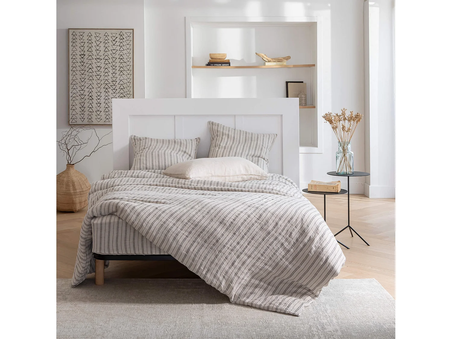 Cadre à lattes morphologique zone bassin + épaules Luxe 80x200