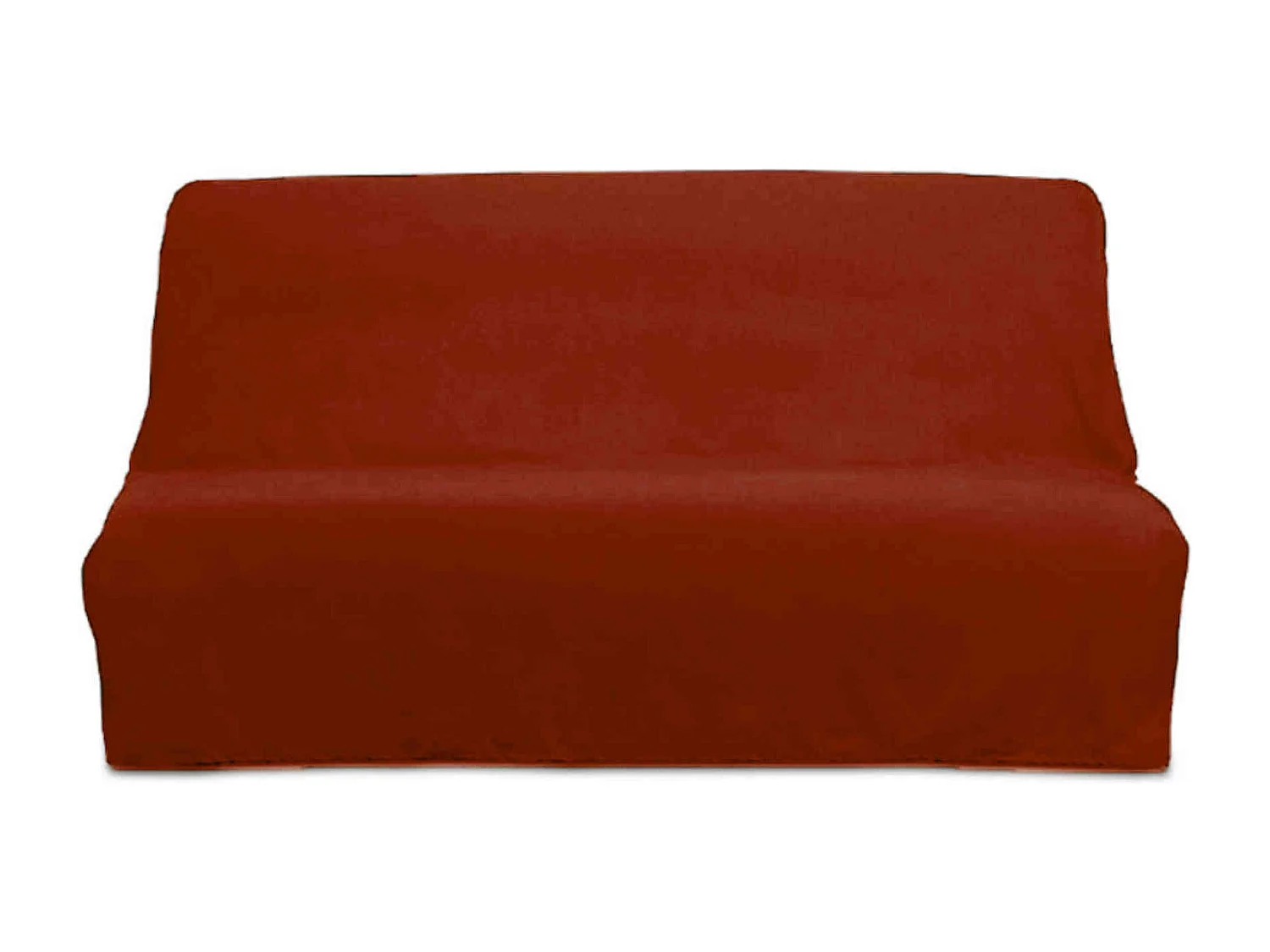 Funda sofá cama de algodón PANAMA Ladrillo