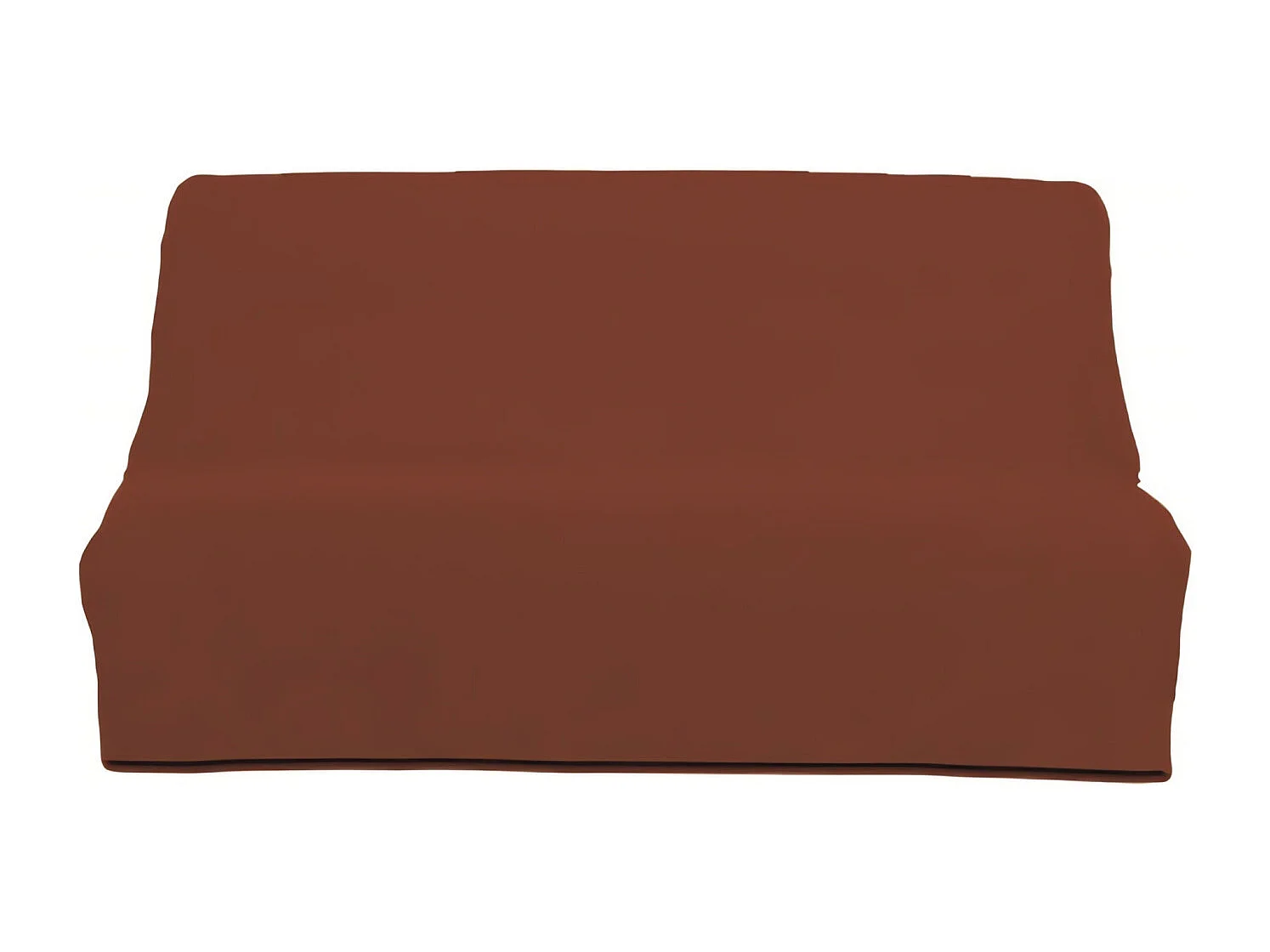 Funda sofá cama de algodón PANAMA Ladrillo