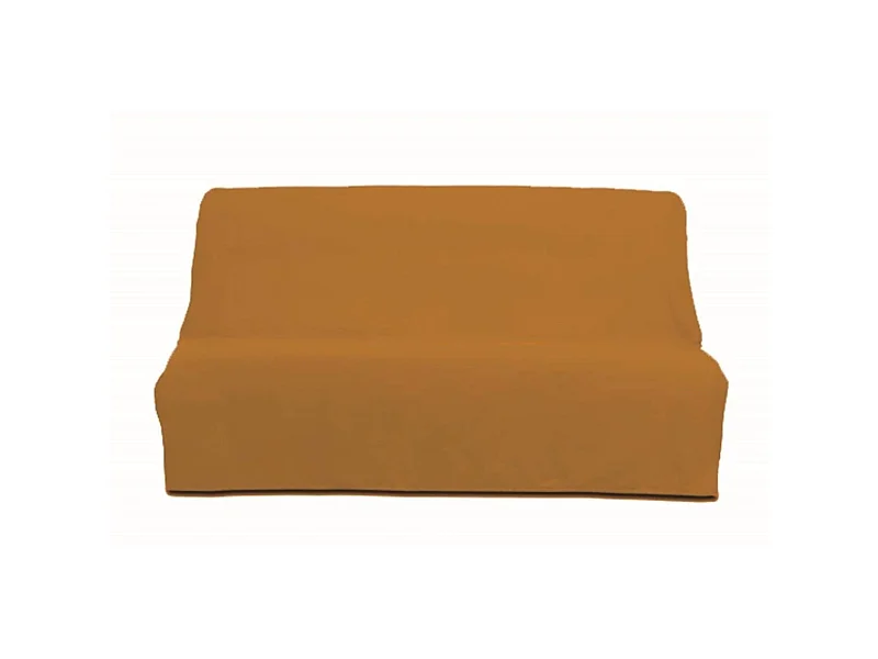 Funda sofá cama en algodón amarillo PANAMA