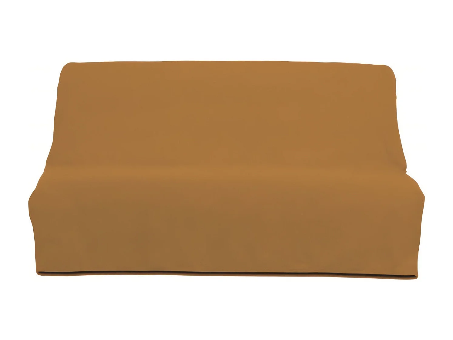 Funda sofá cama en algodón amarillo PANAMA