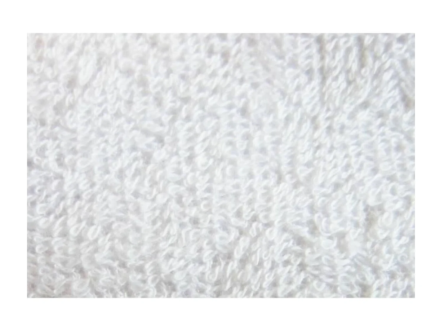 Fodera in spugna impermeabile forma Alese 100% cotone 120 x 190 cm Bianco