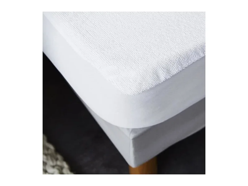 Protège-matelas bouclette SWEETNIGHT SIMON 90x190/200 cm imperméable et respirant