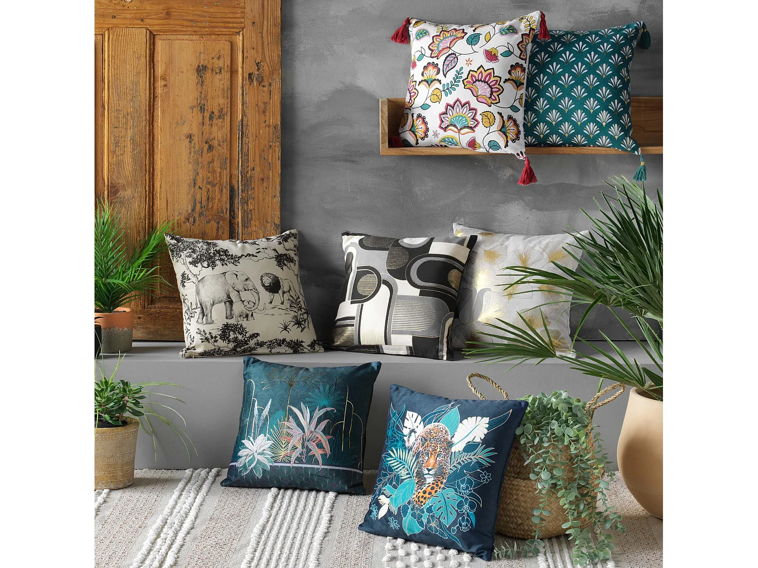 Housse de coussin 40 x 40 cm Artchic rafina