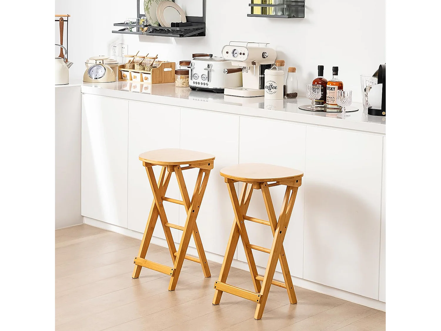 Barhocker Klappbar (2er Set)