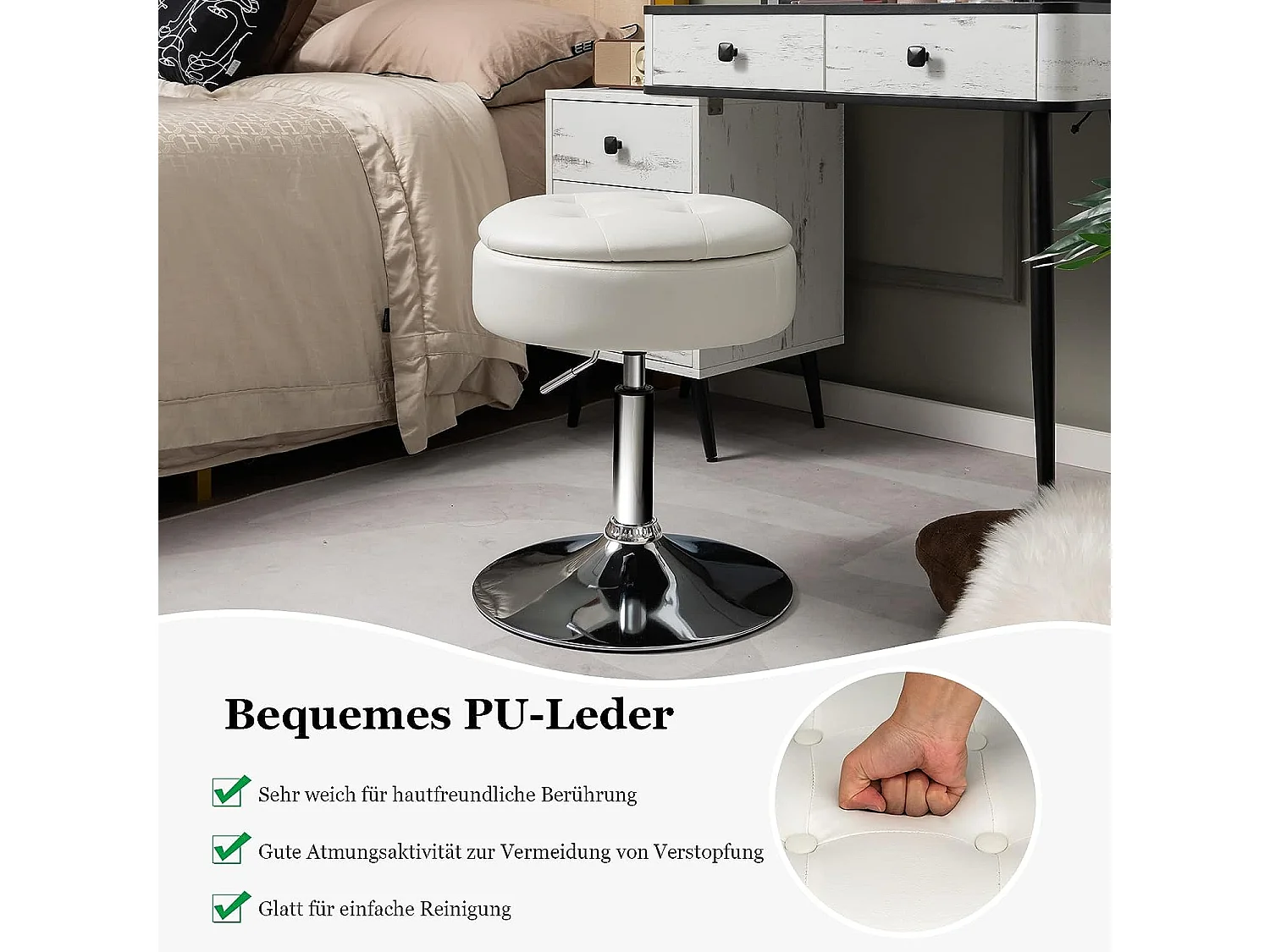 Drehhocker höhenverstellbar VH32762