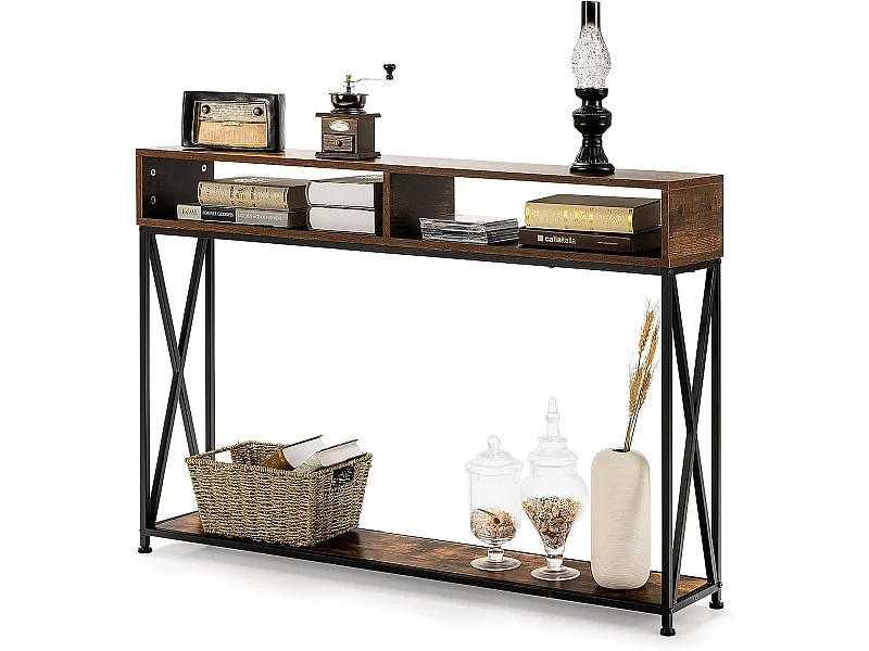 2 Ebenen Konsolentisch TH32238