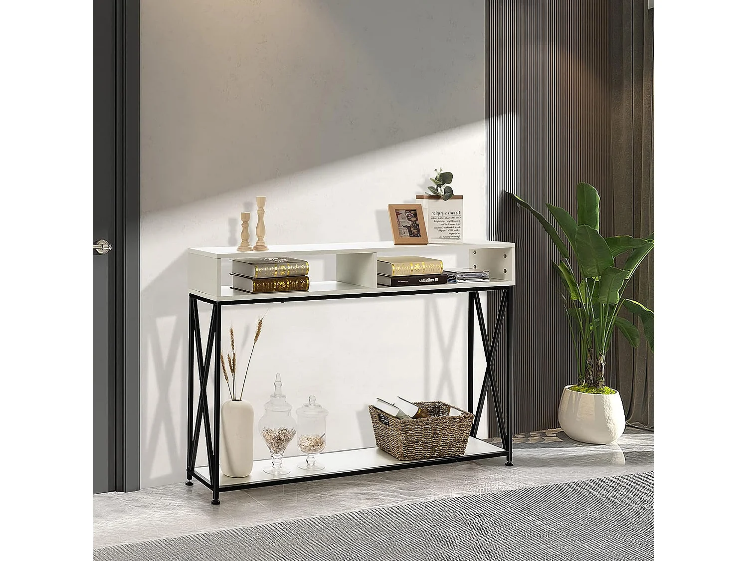 2 Ebenen Konsolentisch TH32238