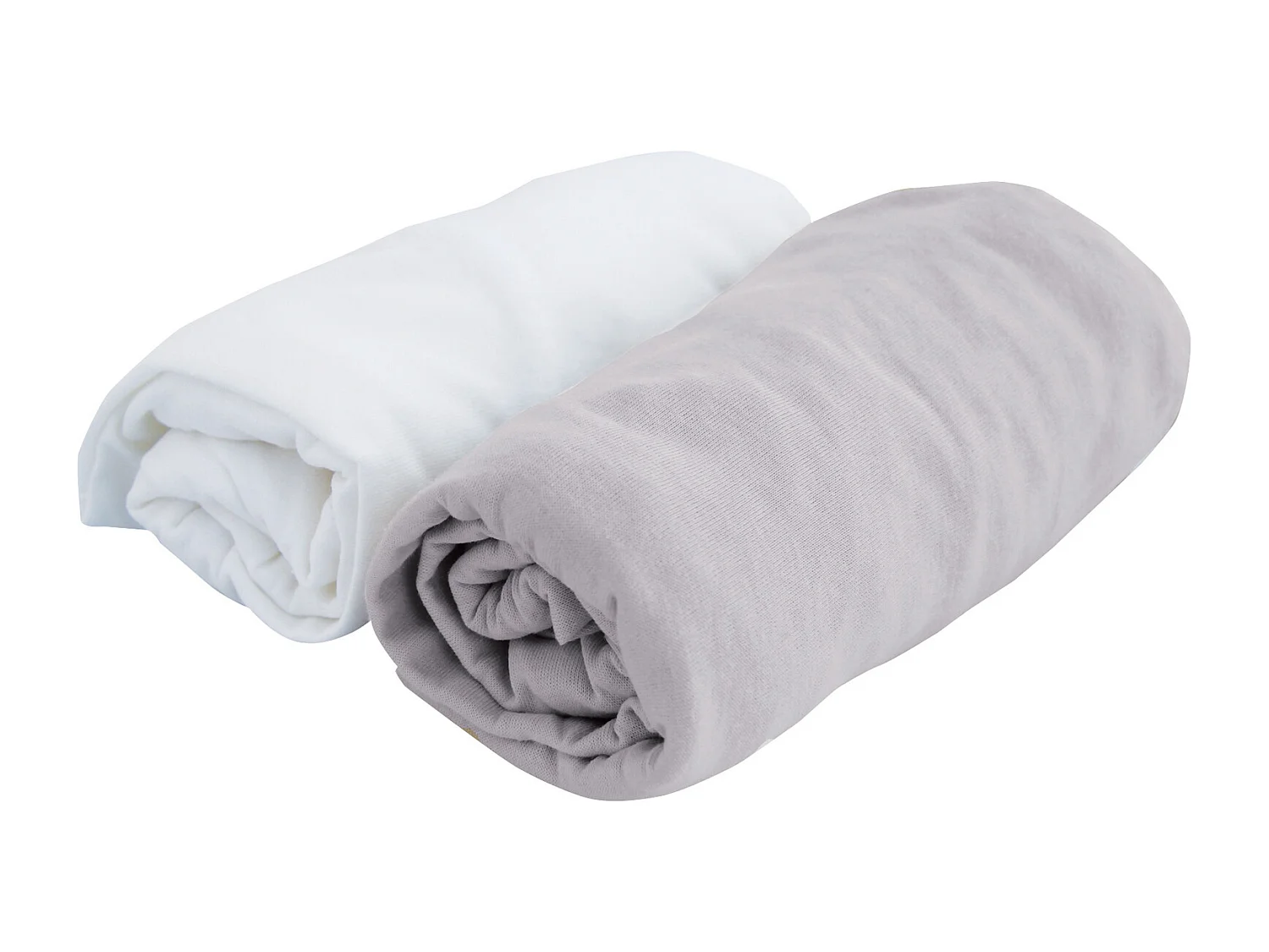 DOUX NID 2 Spannbettlaken Dot White/Pearl 70 x 140 cm