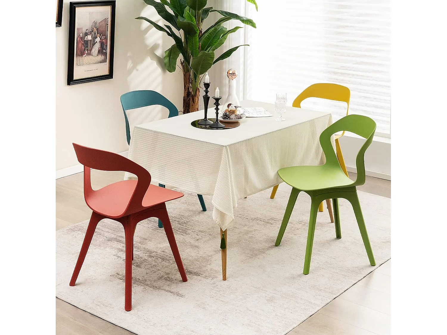 Esszimmerstühle WO77608 (4er Set)