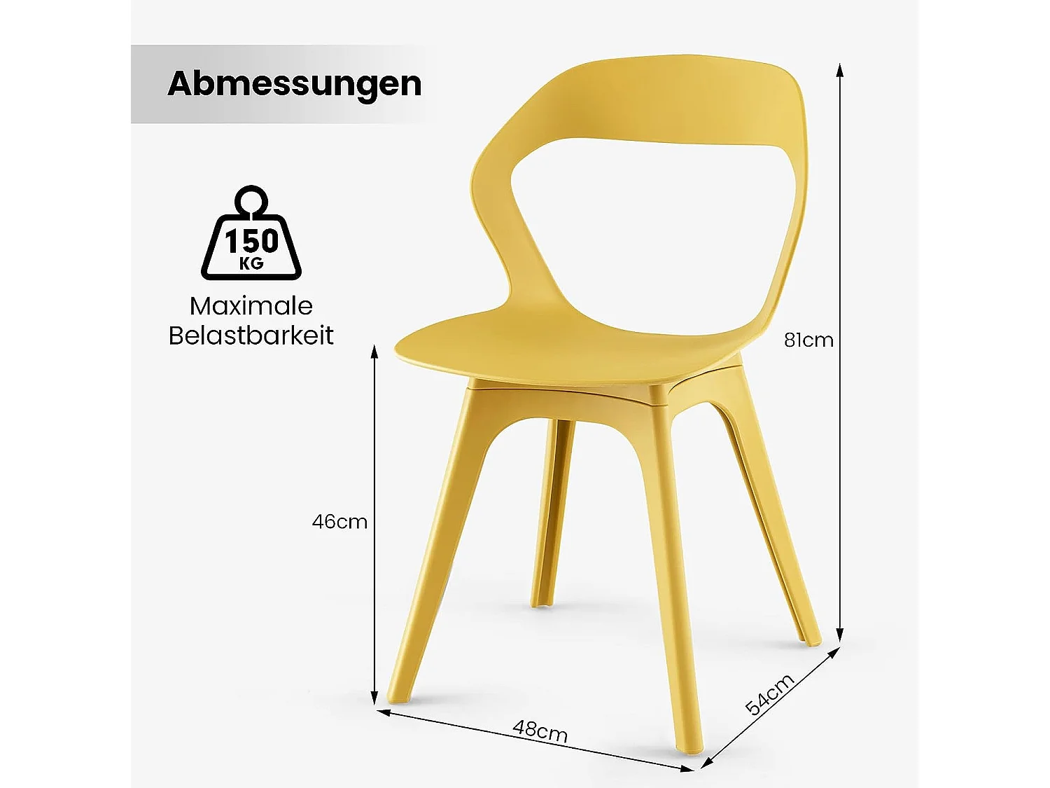 Esszimmerstühle WO77608 (4er Set)