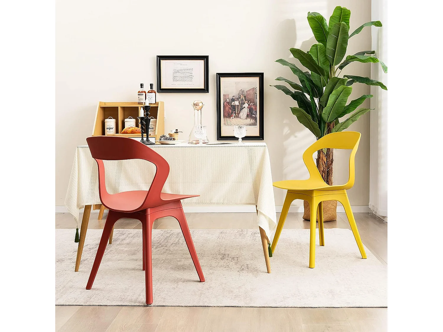 Esszimmerstühle WO77608 (4er Set)