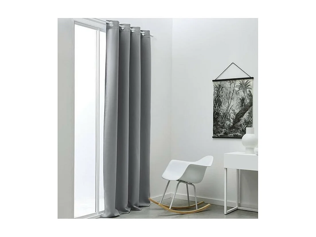 Cortina TODAY Acero Gris claro 140 x 240 cm