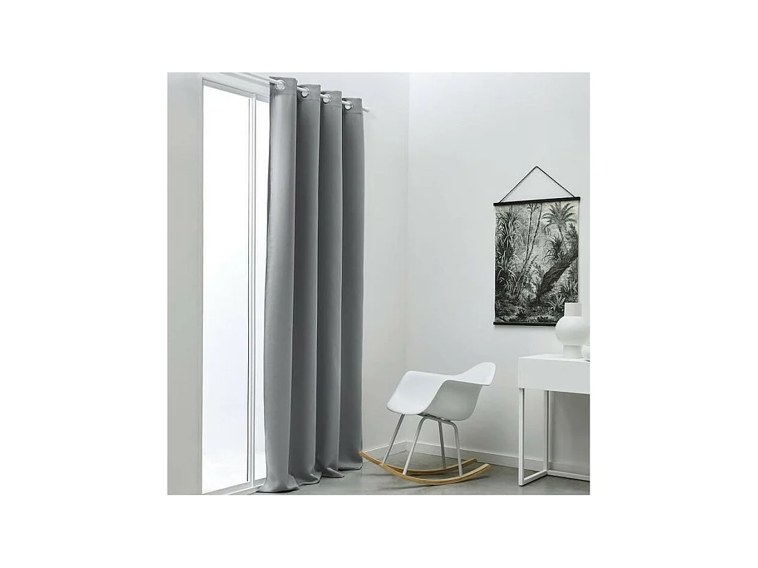 TODAY Rideau Occultant Essential Uni - 140 x 240 cm - Acier