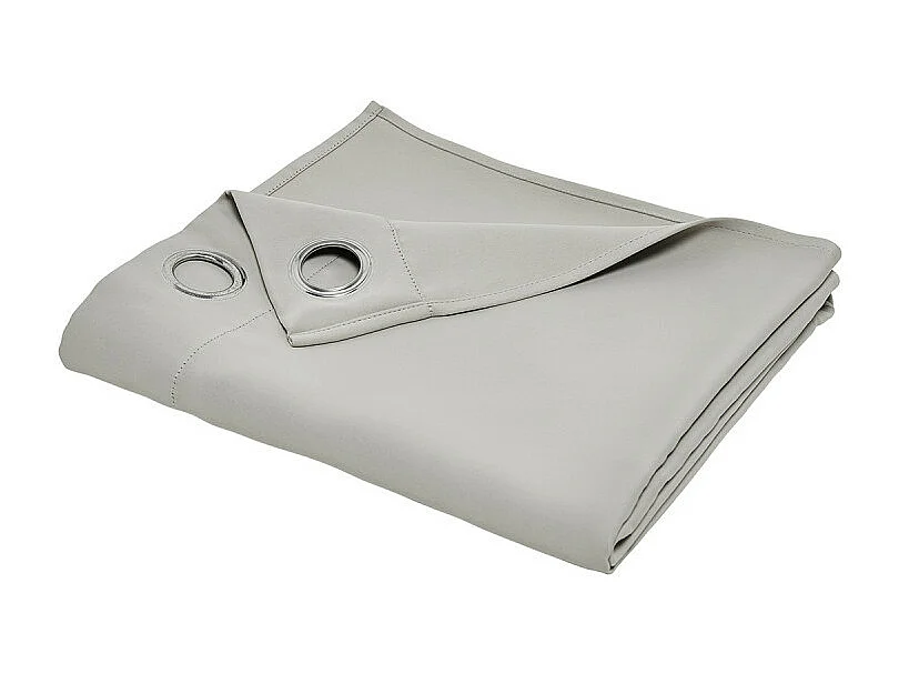 Verduisterend gordijn, 100% polyester. Vlas