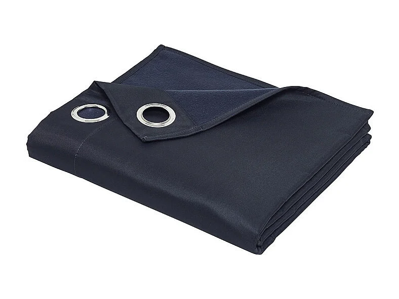 Tenda in tessuto termoprotettivo, 100% poliestere. Marino