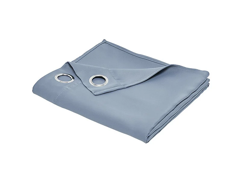 Cortina confeccionada termo protectora, 100% poliéster. Denim