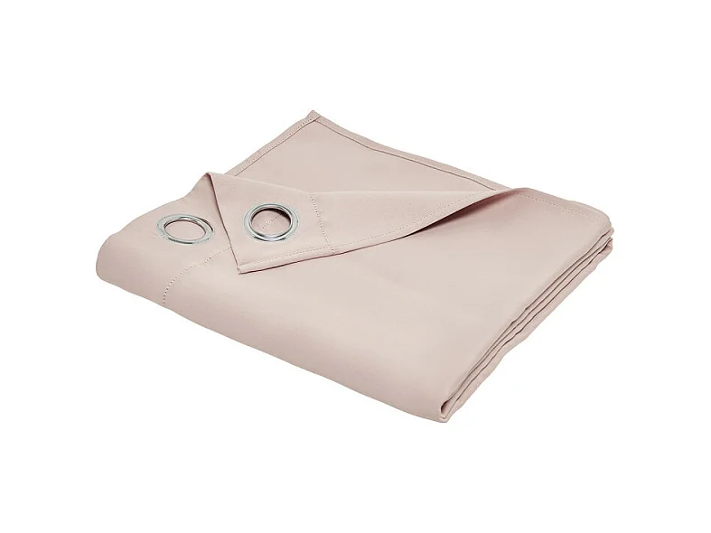 Thermo-beschermend gordijn, 100% polyester. Roze