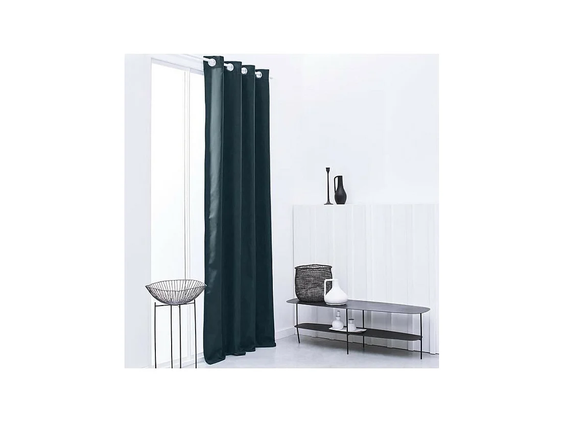 TODAY Rideau Isolant Thermique Essential Uni - 140 x 240 cm - Paon