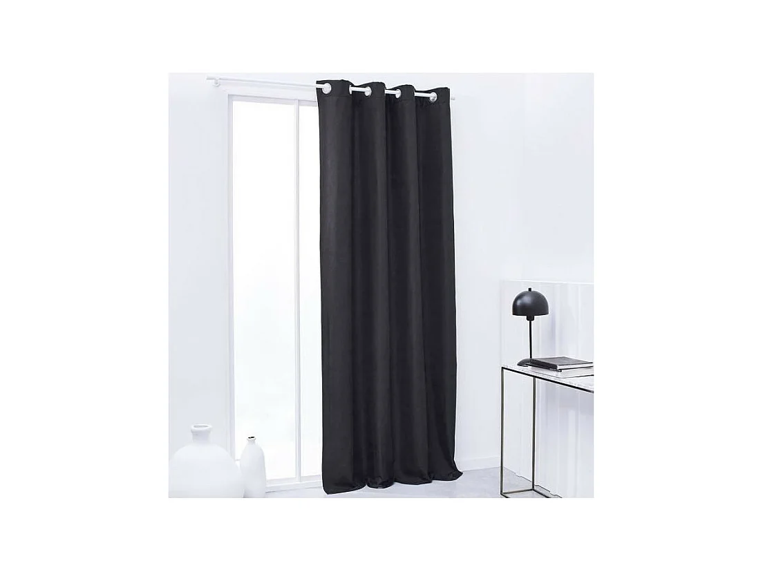 TODAY Rideau Isolant Thermique Essential Uni - 140 x 240 cm - Fusain