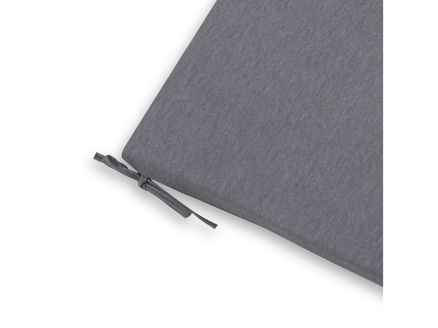 Cojín para Silla Chillvert Gandía Cuadrado 38x38x4,5 cm Gris Desenfundable