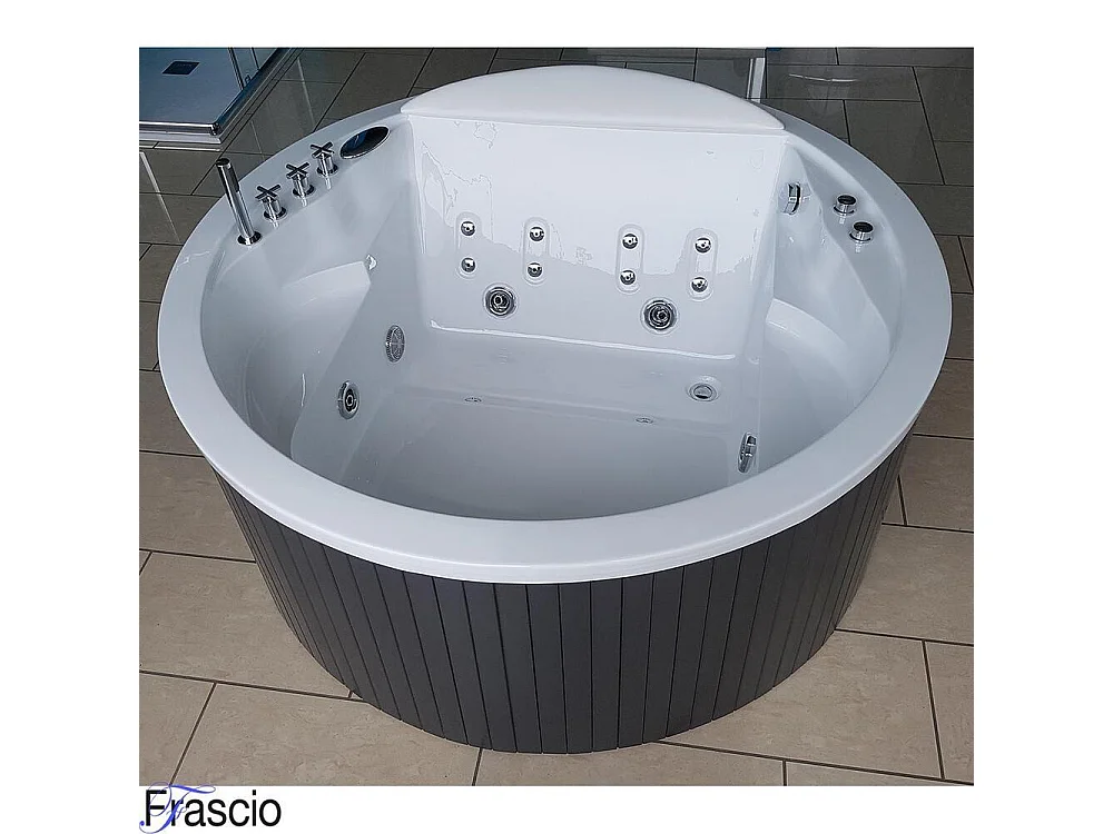 Vasca Idromassaggio Spa Da Esterno / Interno FRA 9052b 160x160 cm