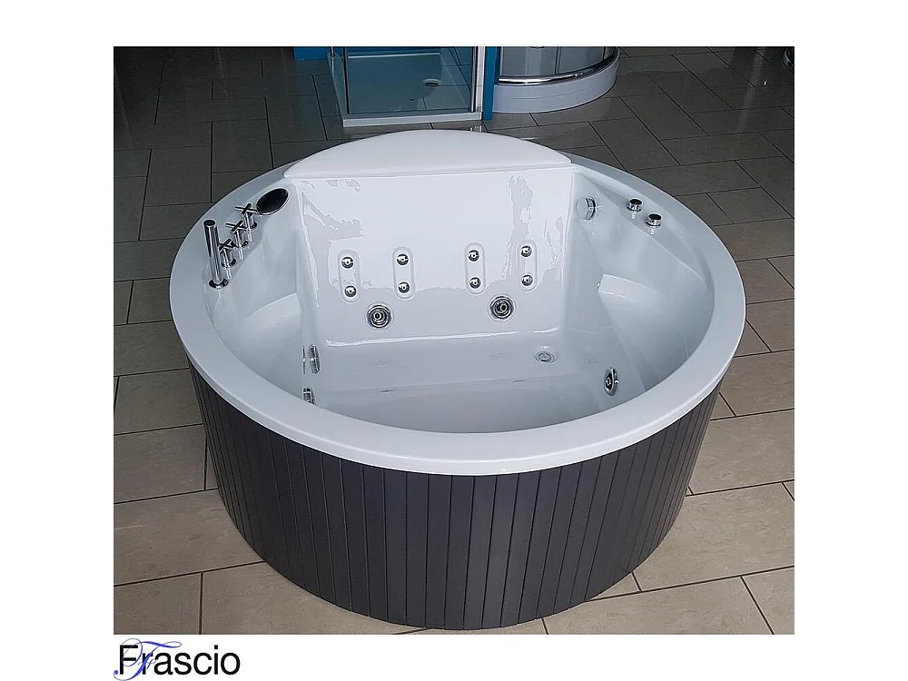 Outdoor-/Indoor-Spa-Whirlpool FRA 9052b 160x160 cm