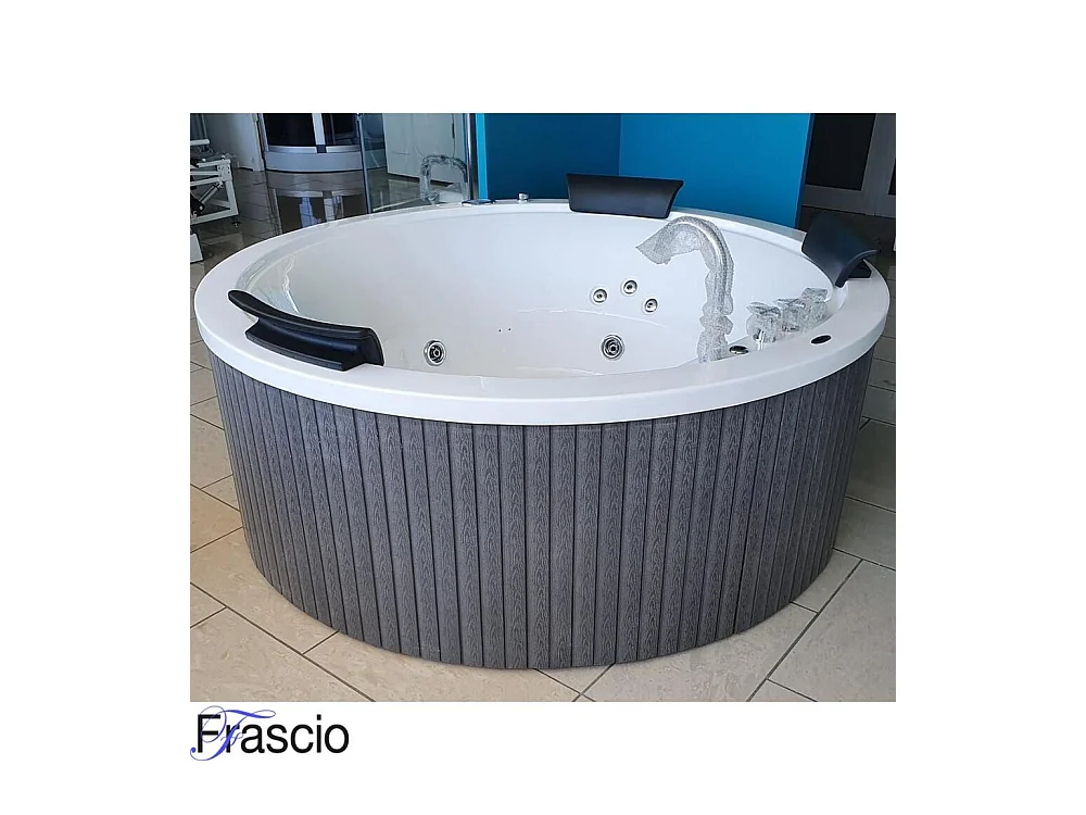 Outdoor-/Indoor-Spa-Whirlpool FRA 9052a 185x185 cm