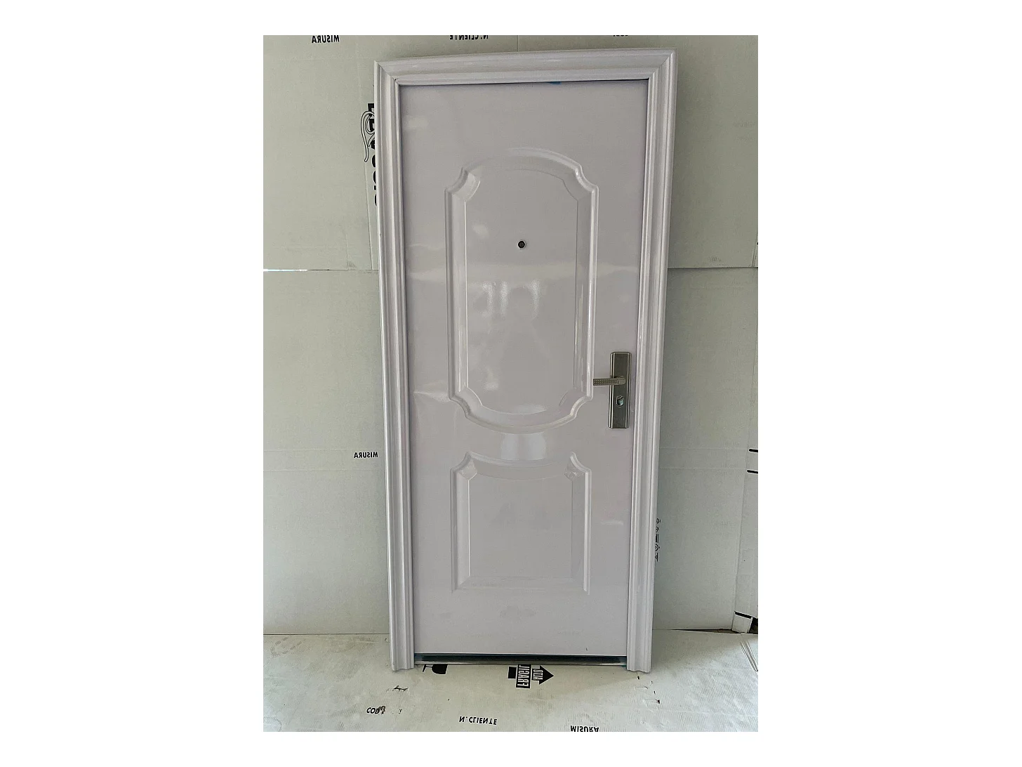 Toegangsdeur Model 31 witte kleur linker uitvoering