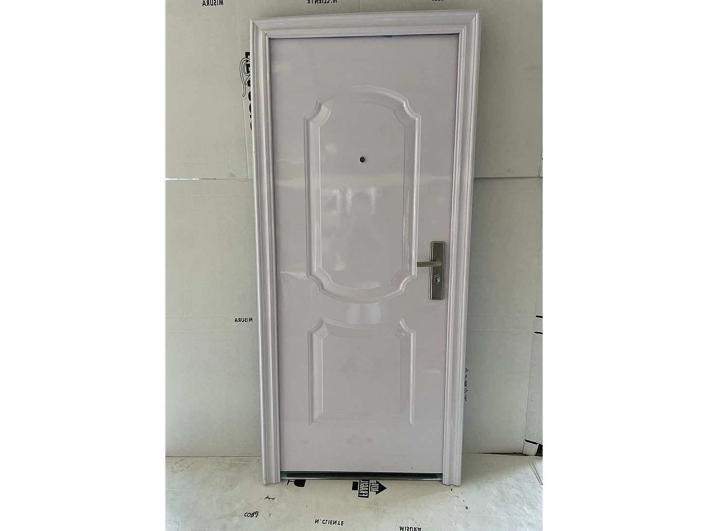 Toegangsdeur Model 31 witte kleur linker uitvoering