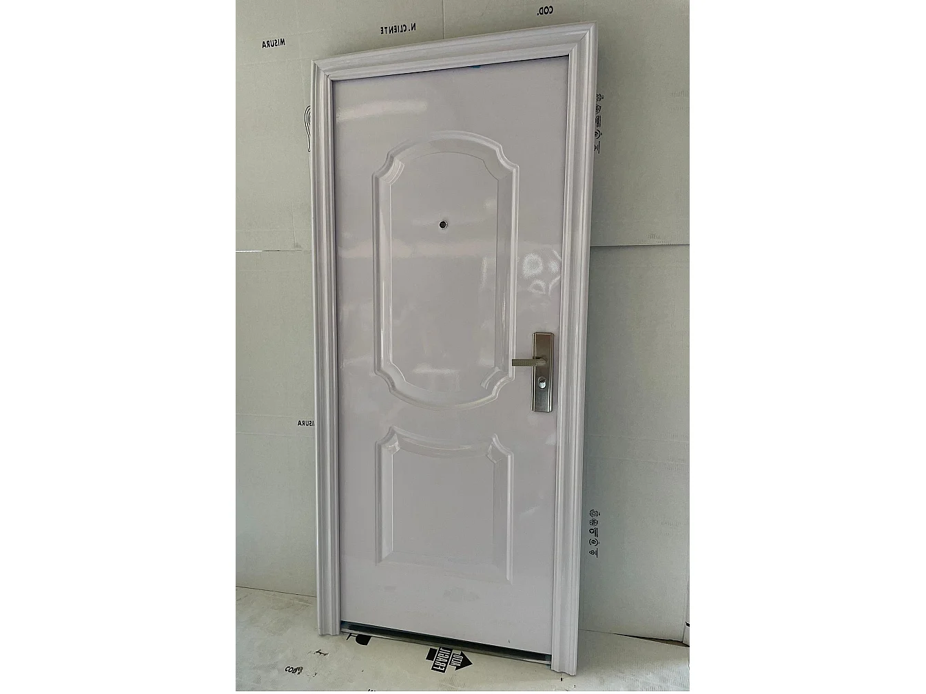 Toegangsdeur Model 31 witte kleur linker uitvoering