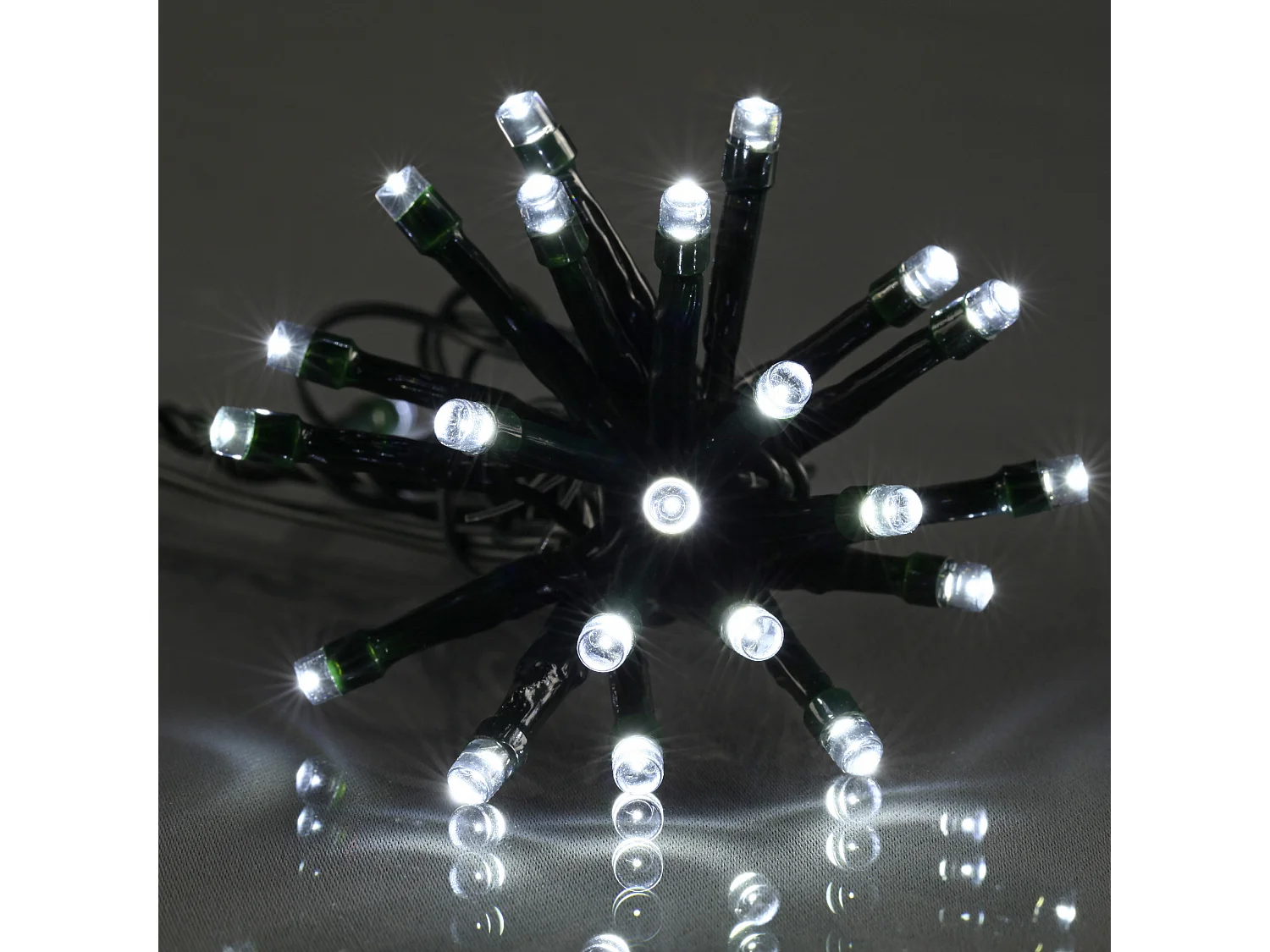 Guirlande exterieur 100Led Blanc