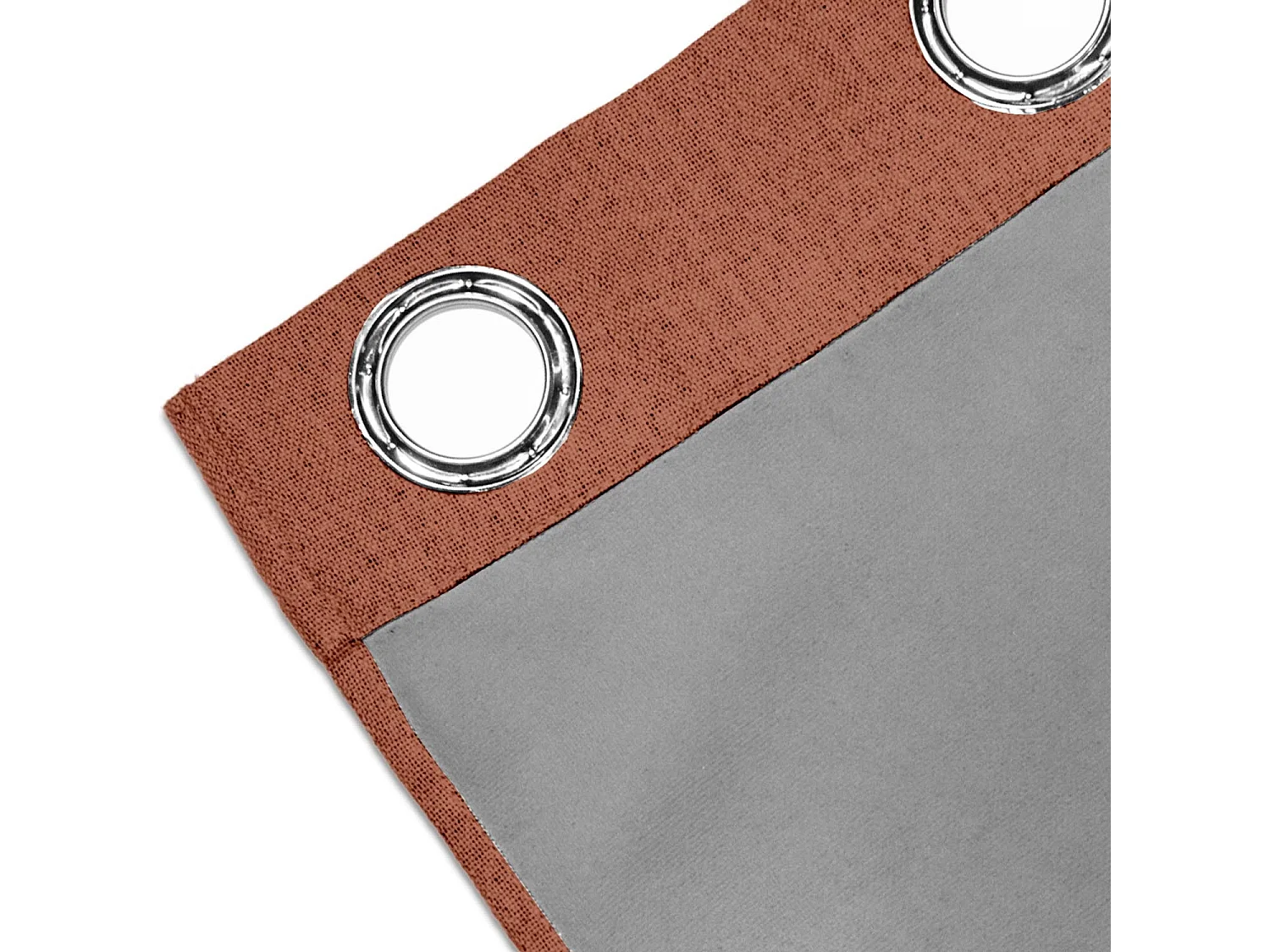 Cortina con ojales 100% blackout 135x250 cm ECLIPSE azafrán