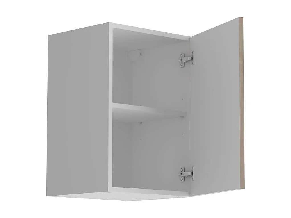 Meuble haut 1 porte - chêne Jackson - 40 x 36 x Hauteur 58 cm