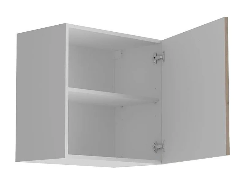 Meuble haut 1 porte - Décor chêne Jackson - 60 x 36 x Hauteur 58 cm