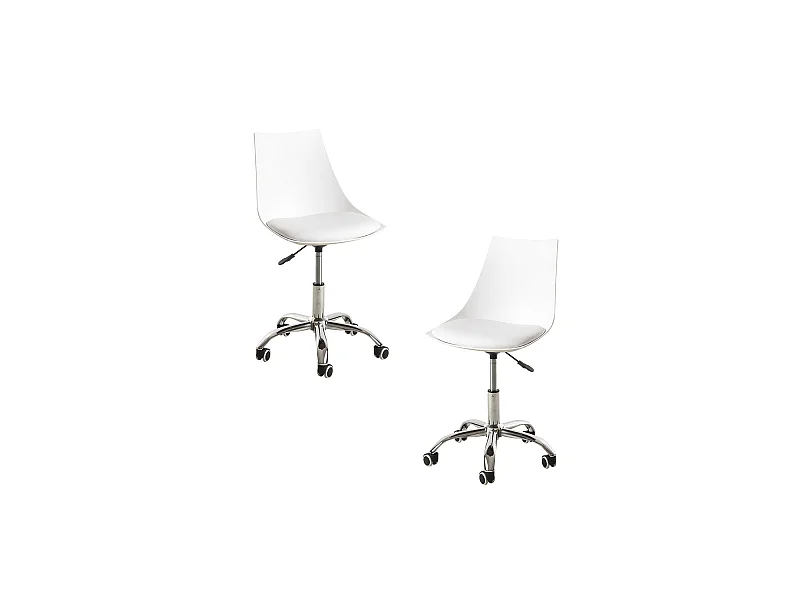 Packs Sillas - Pack 2 Sillas Blok Office - Blanco