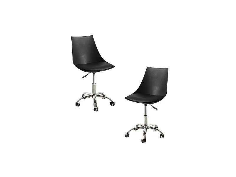 Packs Sillas - Pack 2 Sillas Blok Office - Negro