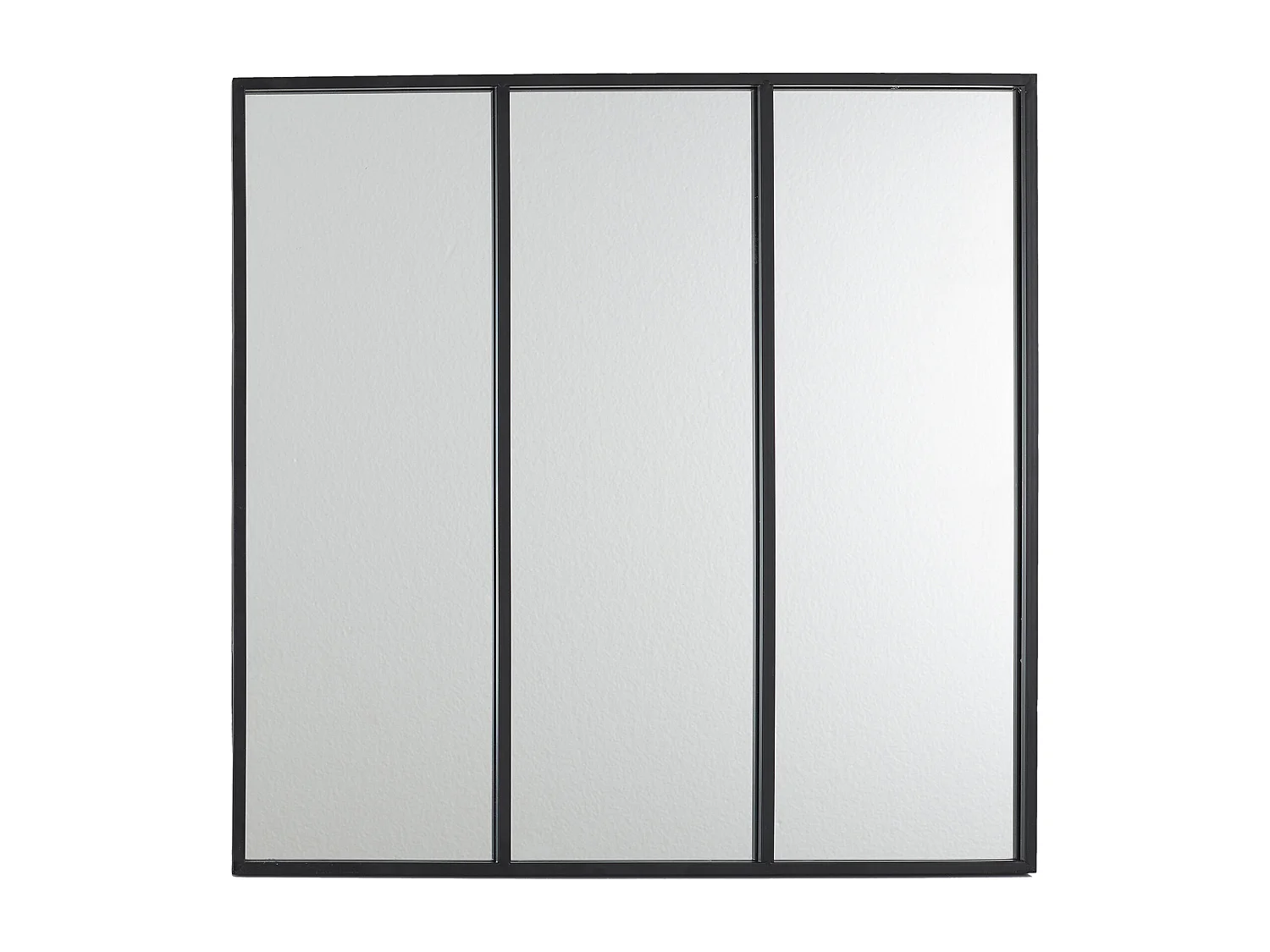 HOME DECO FACTORY Miroir atelier métal 61.5x1.5x61.5cm