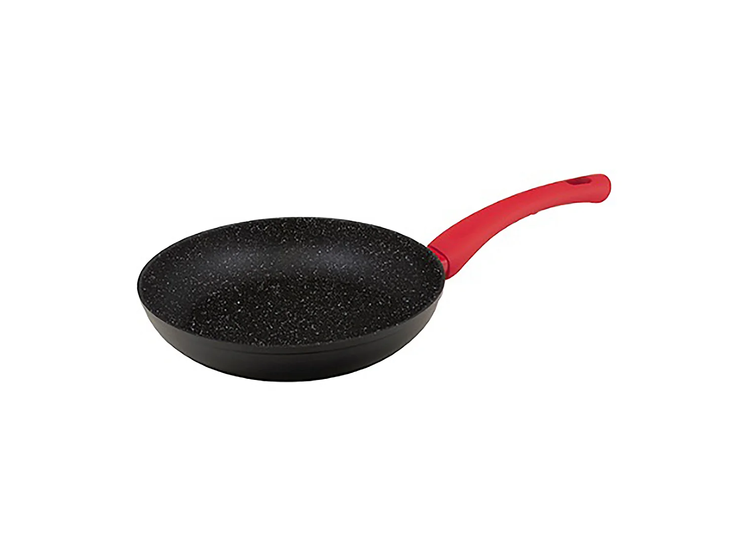 Wok 26cm, revêtement en marbre, aluminium forgé, induction,