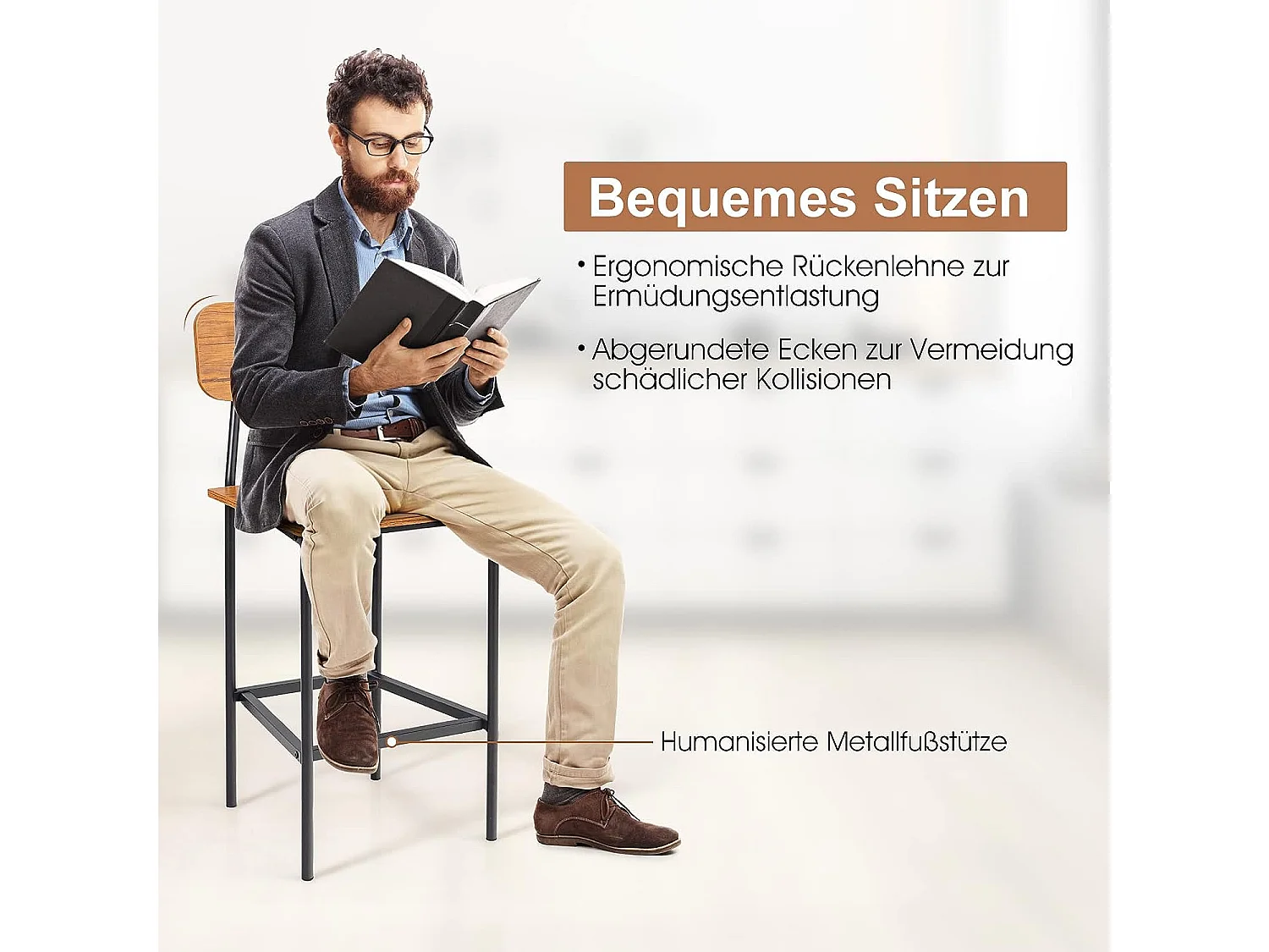 5-teiliges Esstisch-Set
