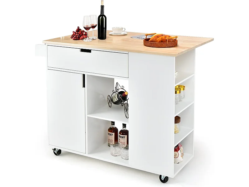 Küchenwagen mit ausziehbar Arbeitsfläche